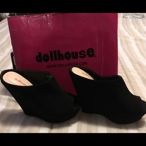 3/$40.00  New ~ SEXY BLACK SUEDE SHOES